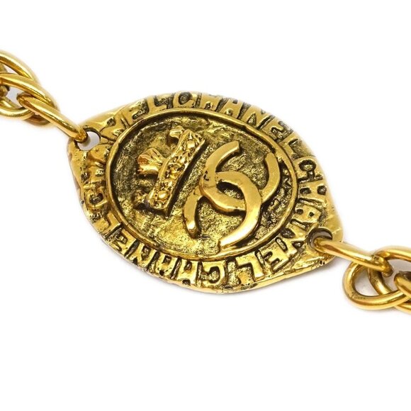 Chanel Chain Necklace Gold 185035 - Picture 2 of 4